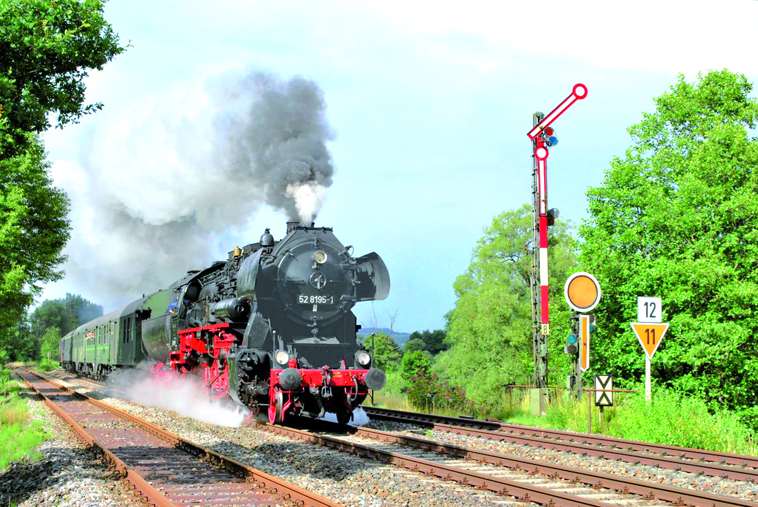 VolldampfEisenbahnromantik in die Rhön